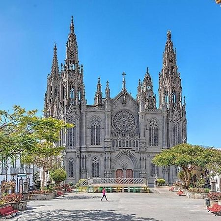 Homeforguest Cozy Loft With Parking Next To The Arucas Cathedral Extérieur photo